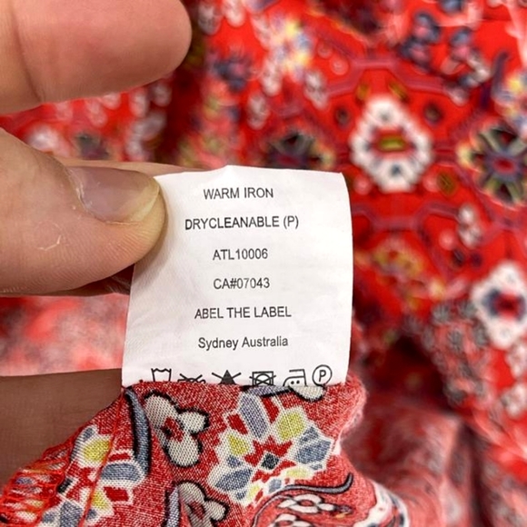 Abel The Label Lola Hi-Lo Floral Boho Dress. Anthropologie - Picture 5 of 13